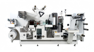 High-Speed Automatic Composite Material Label Delam/Relam Finishing Machine MWG-370PLUS for Packaging Industry