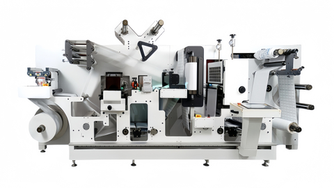 High-Speed Automatic Composite Material Label Delam/Relam Finishing Machine MWG-370PLUS for Packaging Industry