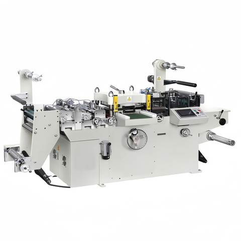 SLT-RH350 Cold Film Lamination and Hot Stamp Flatbed Label Die Cutting Machine