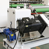 SLT-STC BOPP Adhesive Tape Jumbo Roll Slitting Rewinding Machine Demo Automatic Knife Adjustment & Infrared Positioning 