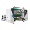 SLT-STC BOPP Adhesive Tape Jumbo Roll Slitting Rewinding Machine Demo Automatic Knife Adjustment & Infrared Positioning 