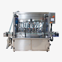 New automatic disinfectant/hand sanitizer filling machine